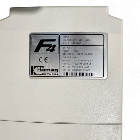 KEB Combivert F4 Frequenzumrichter Homag Art.-Nr. 15.F4.C16-4A00 4-008-39-0558 – Ansicht 4