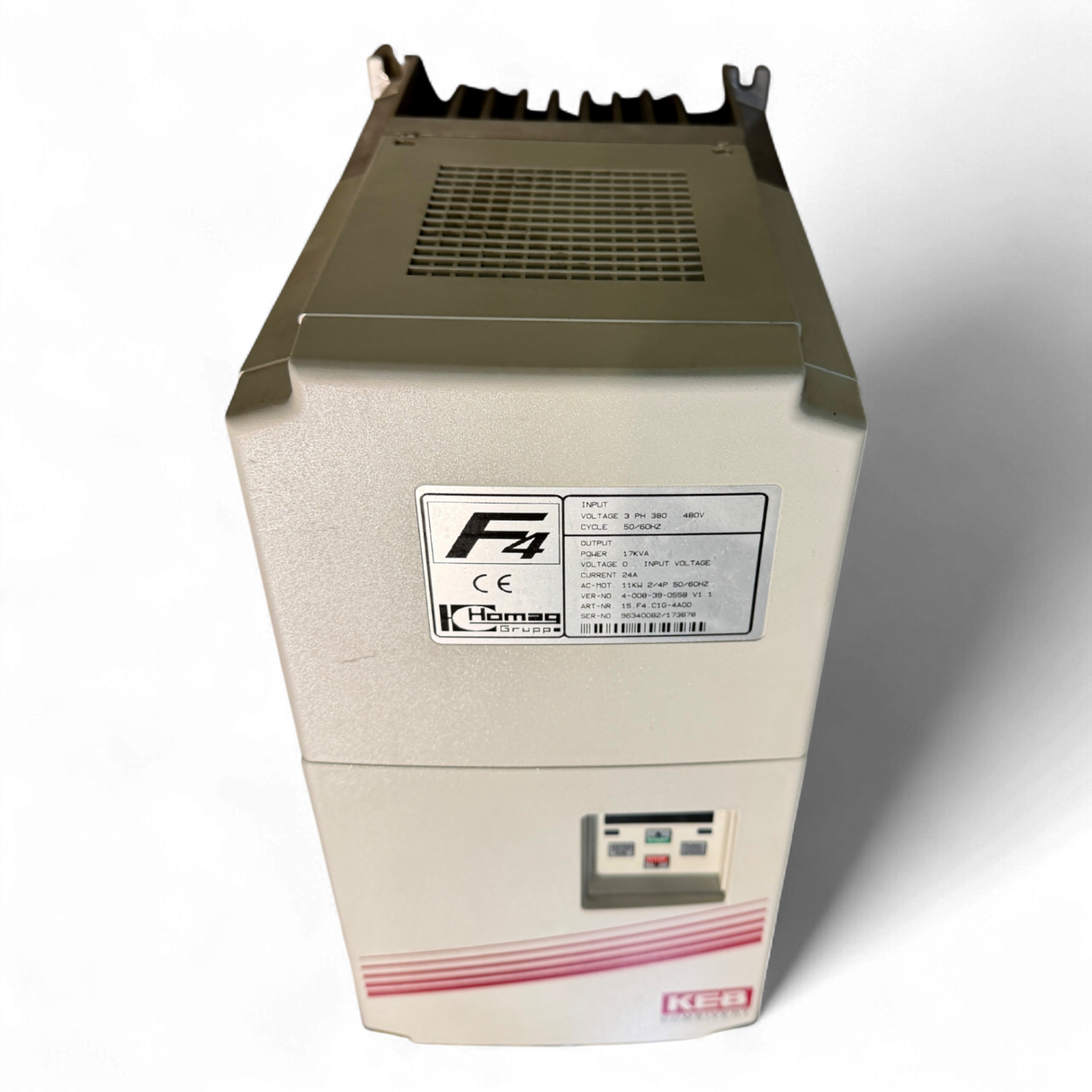KEB Combivert F4 Frequenzumrichter Homag Art.-Nr. 15.F4.C16-4A00 4-008-39-0558 – Ansicht 7
