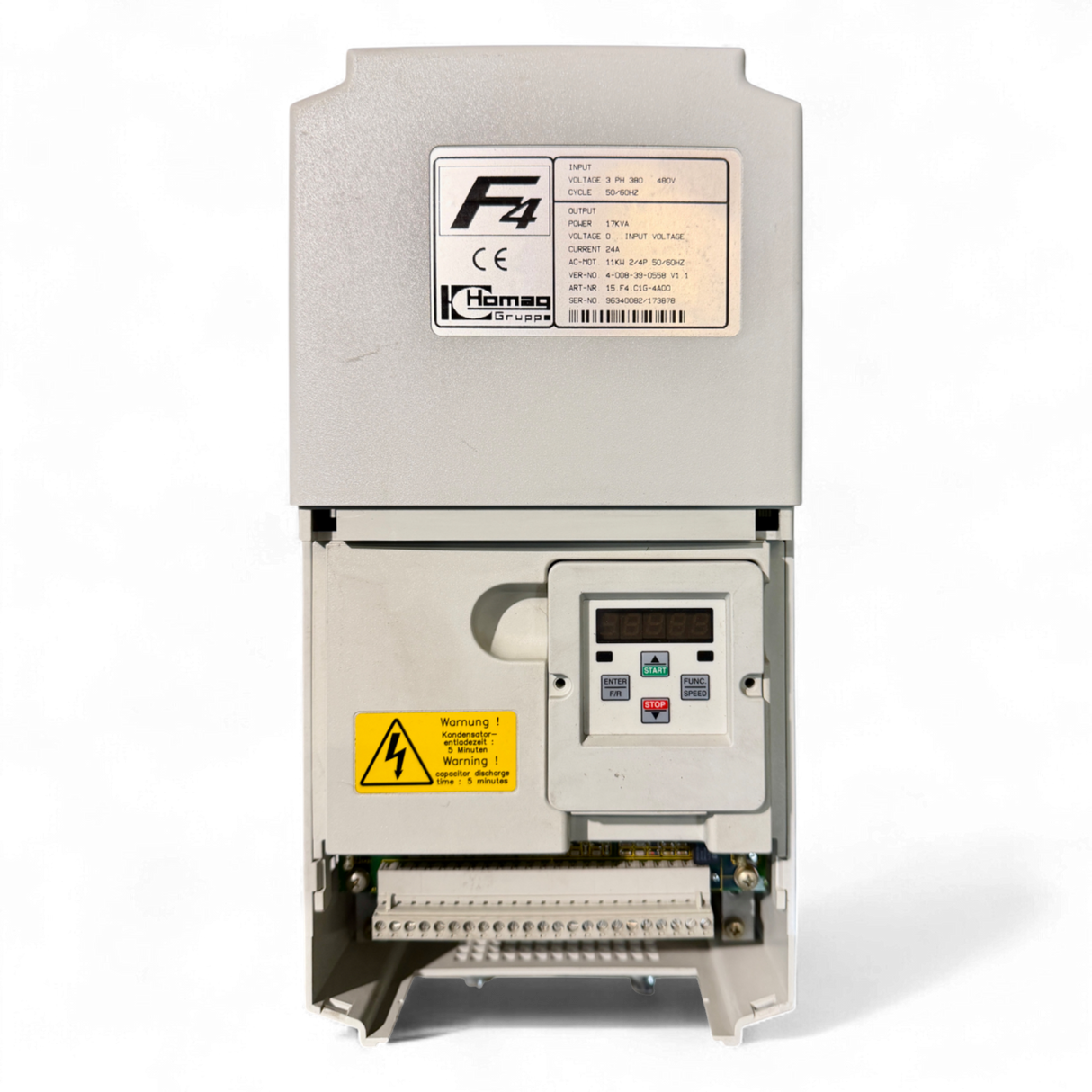 KEB Combivert F4 Frequenzumrichter Homag Art.-Nr. 15.F4.C16-4A00 4-008-39-0558 – Ansicht 9