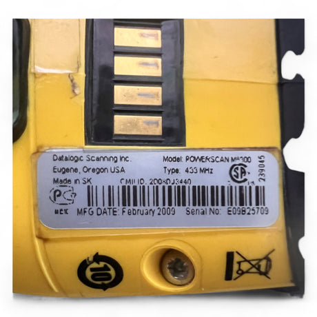 Datalogic PowerScan M8300, BC-8060 und DPS9000-D – Ansicht 22