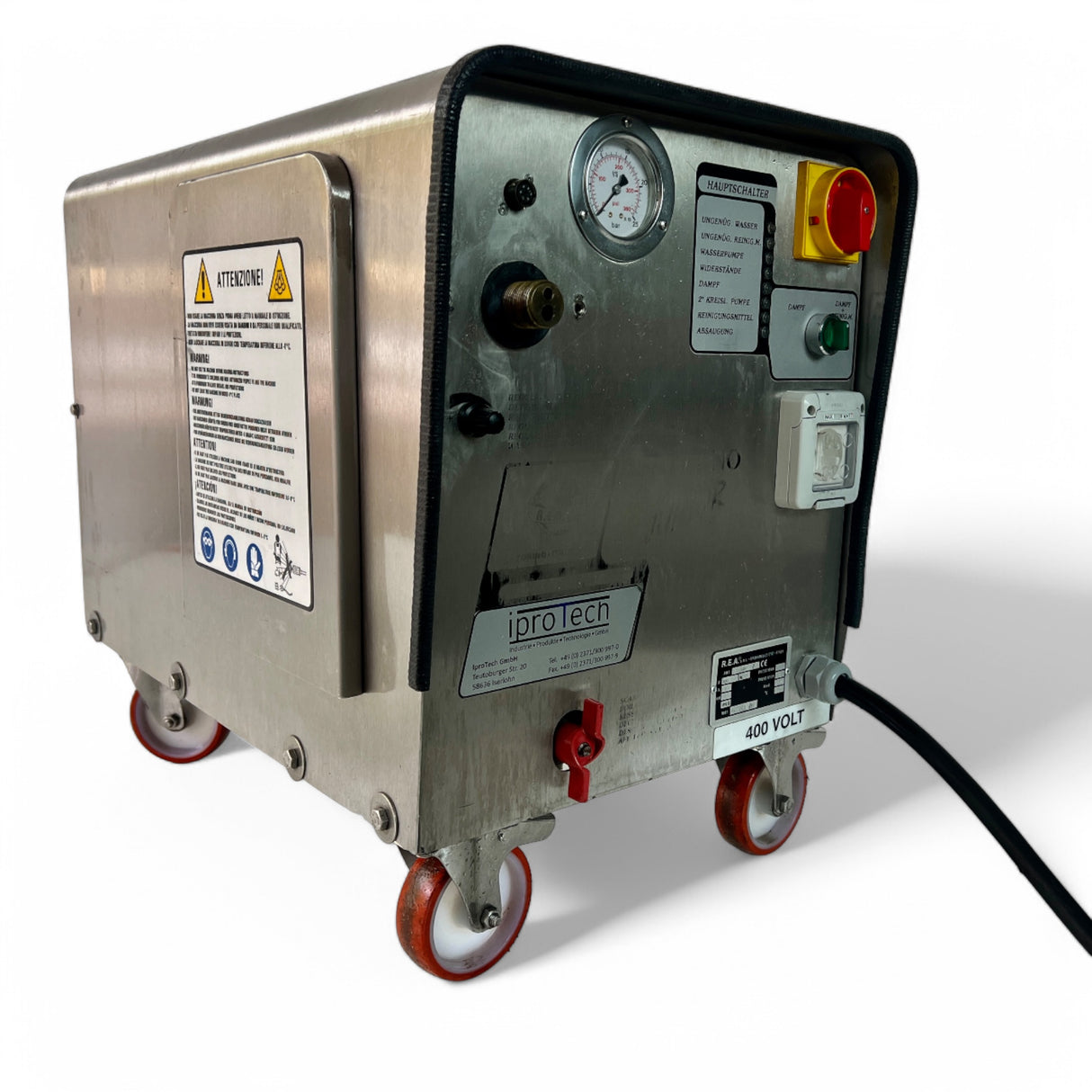 REA Trockendampfreiniger JT 06 Dampfreiniger Hochdruck – Ansicht 3