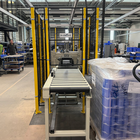 BÖHL SIGNODE Horizontalwickler Einwickelmaschine JUNIOR/S-450 VA Art.-Nr. JUNIOR450VA2016 – Ansicht 5