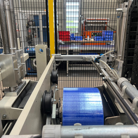 BÖHL SIGNODE Horizontalwickler Einwickelmaschine JUNIOR/S-450 VA Art.-Nr. JUNIOR450VA2016 – Ansicht 8