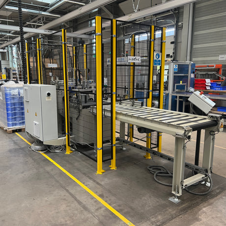 BÖHL SIGNODE Horizontalwickler Einwickelmaschine JUNIOR/S-450 VA Art.-Nr. JUNIOR450VA2016 – Ansicht 6