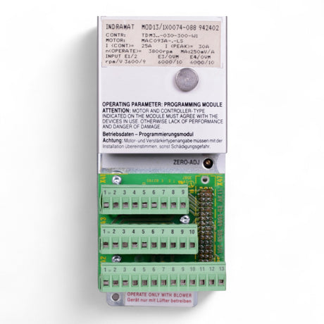 INDRAMAT TDM 3.2-030-300-W1 Controller mit Programmiermodul MOD13/1X0074-088 – Ansicht 2