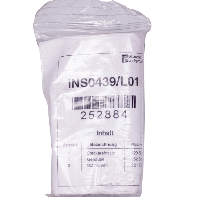 Rexroth Indramat INS0439/L01 Stecker Kit Connector 15 pins
