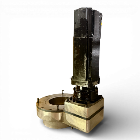 HOMAG INDRAMAT MKD041B144KG0KN Servomotor C Achse mit Alpha Getriebe für OMLAT Hauptspindel Teile Nr. 260464 MNR CNC