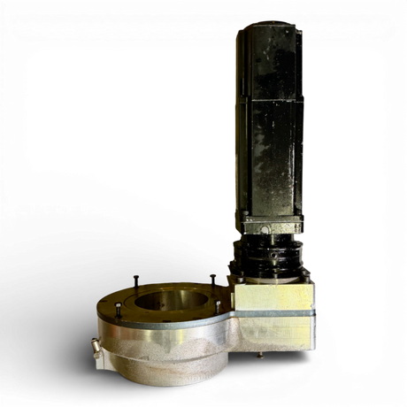 HOMAG INDRAMAT MKD041B144KG0KN Servomotor C Achse mit Alpha Getriebe für OMLAT Hauptspindel Teile Nr. 260464 MNR CNC