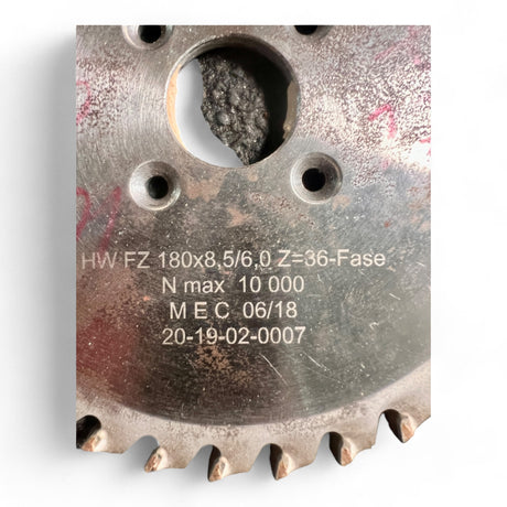 HW Nuter MEC D=180x8.5/6.0 Z=36 B=8 – Ansicht 3