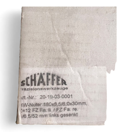 HW-Nuter (Schäffer) D=180, 8,5/6,0, Z=12, b=30, 10.000 U/min – Ansicht 4