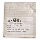 HW-Nuter 180x8,5/6,0x30 mm Z=36 FZ-Fa Schäffer – Ansicht 4