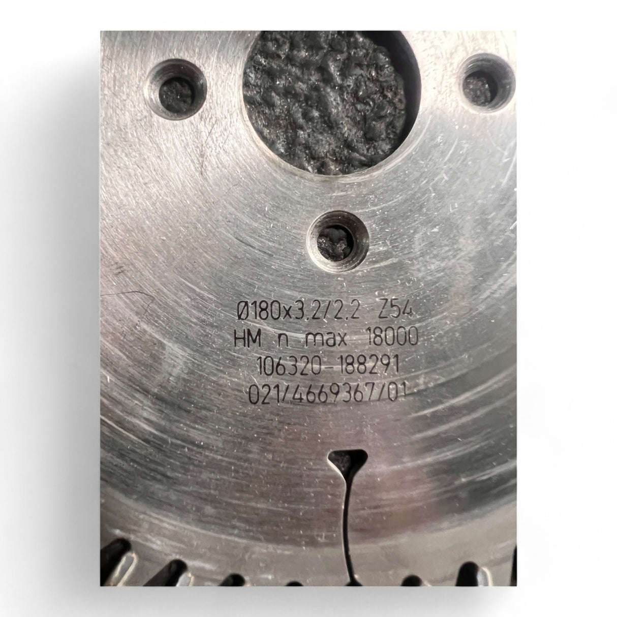 Leuco Topline HM Sägeblatt D=180x3,2/2,2 Z=54 – Ansicht 3