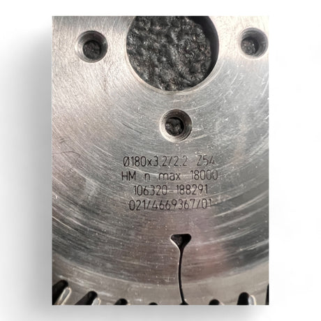 Leuco Topline HM Sägeblatt D=180x3,2/2,2 Z=54 – Ansicht 3