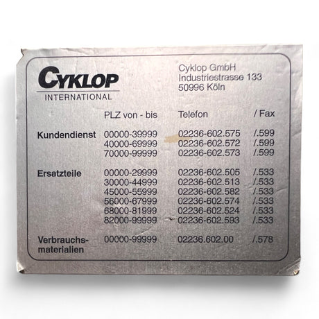 CYKLOP SMP AMPAG SPRINT Umreifungsmaschine Verpackungsmaschine – Ansicht 10