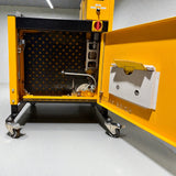 Strapex SMG 65 automatische Umreifungsanlage mit Fördertechnik und modularen Gliederbandförderanlage – Ansicht 19