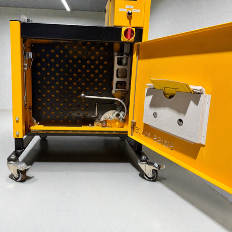 Strapex SMG 65 automatische Umreifungsanlage mit Fördertechnik und modularen Gliederbandförderanlage – Ansicht 19