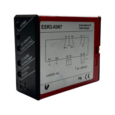 BIRCHER ESR3-K067 ÜBERHOLT wie neu HOMAG 4008320456 Art.-Nr. ESR3-K06702