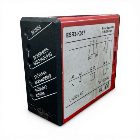 BIRCHER ESR3-K067 Sicherheitsschaltgerät | 230V AC | 4-008-32-0456 – Ansicht 5