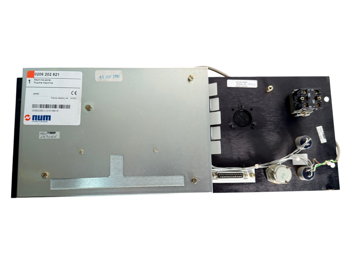 NUM Kurz Hub Tastatur Steuerung NUM 1060 Art Nr 207202 830M 0206202821J IMA 310 410 610 810 – Ansicht 6
