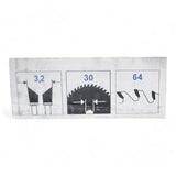 UNIMERCO HM Sägeblatt D=200x3,2/2,2x30 Z64 – Ansicht 7
