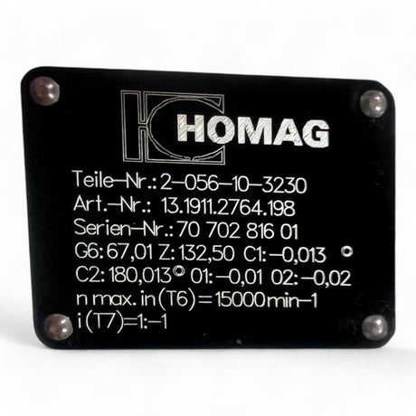 HOMAG Adapteraggregat Säge schrägstellbar Wechselaggregat 2-0556-0-3230 Art. 13.1911.2764.198 – Ansicht 10