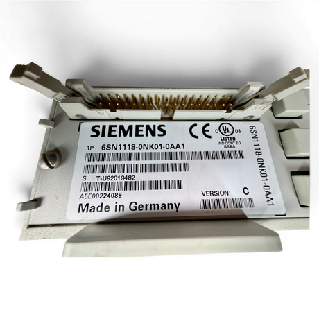 Siemens SIMODRIVE Regelungsbaugruppe Art.-Nr. 6SN1118-0NK01-0AA1 Seriennummer T-U92019482 – Ansicht 9