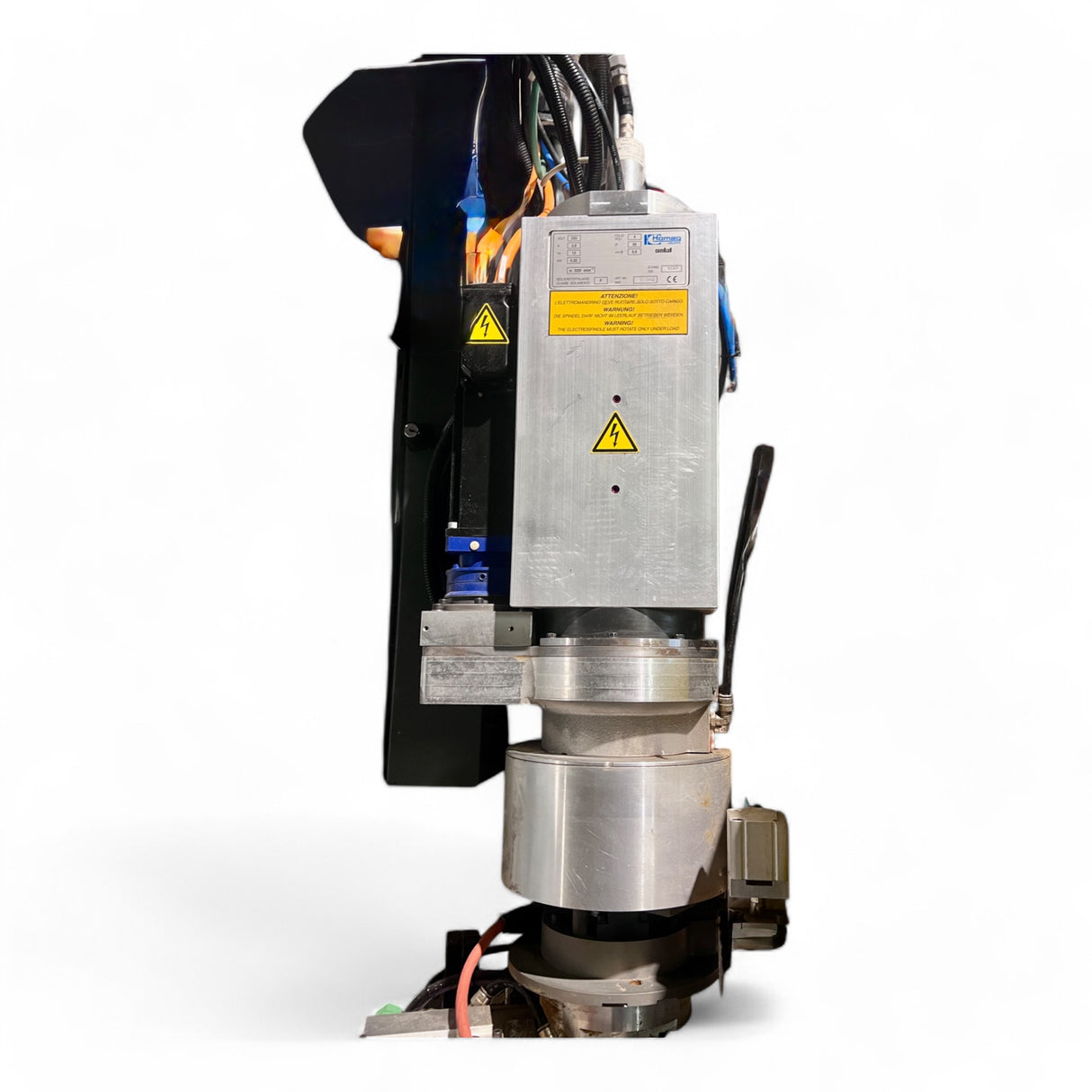 HOMAG Omlat Spindel 0,32 KW und Encoder IMG40S-1250 Motorspindel mit C-Achse 971842 Zeichnungsnummer 5930 – Ansicht 2