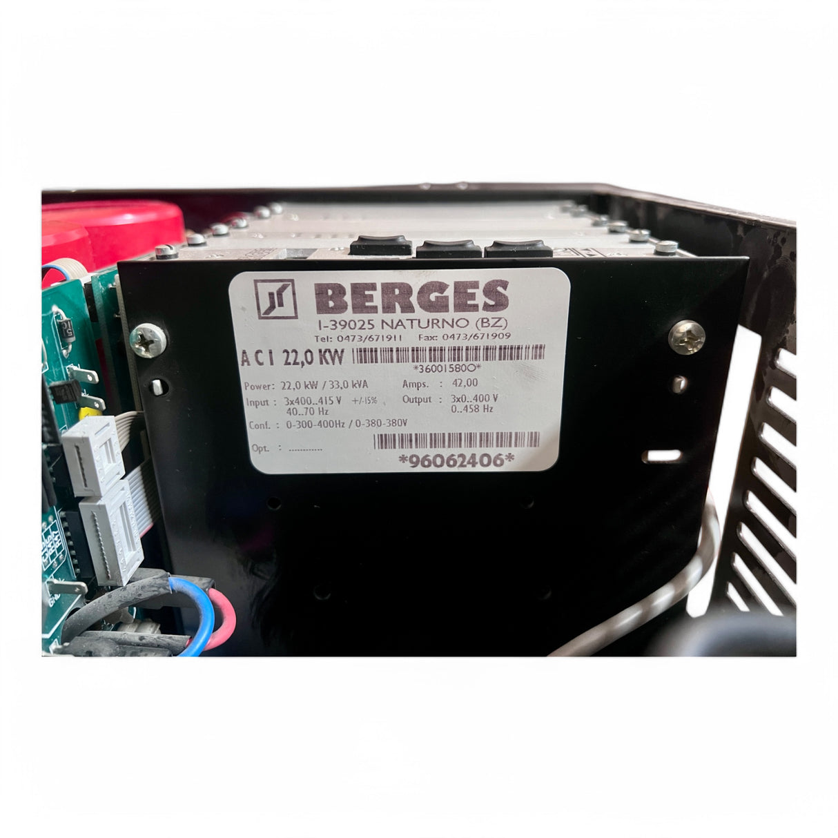 BERGES CO-SINUS ACI 22,0 kW Frequenzumrichter – Ansicht 12