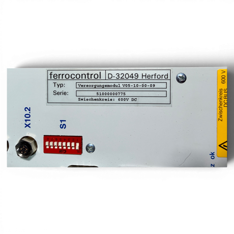 Ferrocontrol Versorgungsmodul V05-10-00-09 600 V DC NC CNC Stromversorgung Priess & Horstmann – Ansicht 8