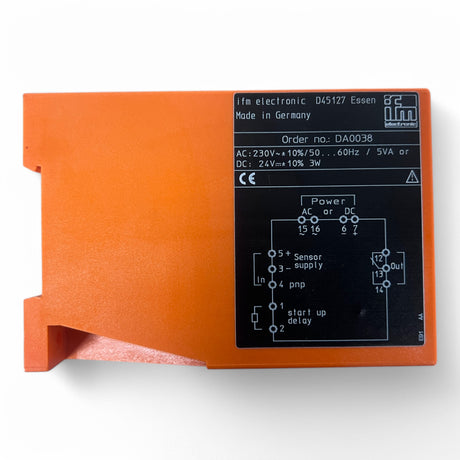 ifm electronic Stillstandswächter DA0025 underspeed monitor A 300 230V – Ansicht 3