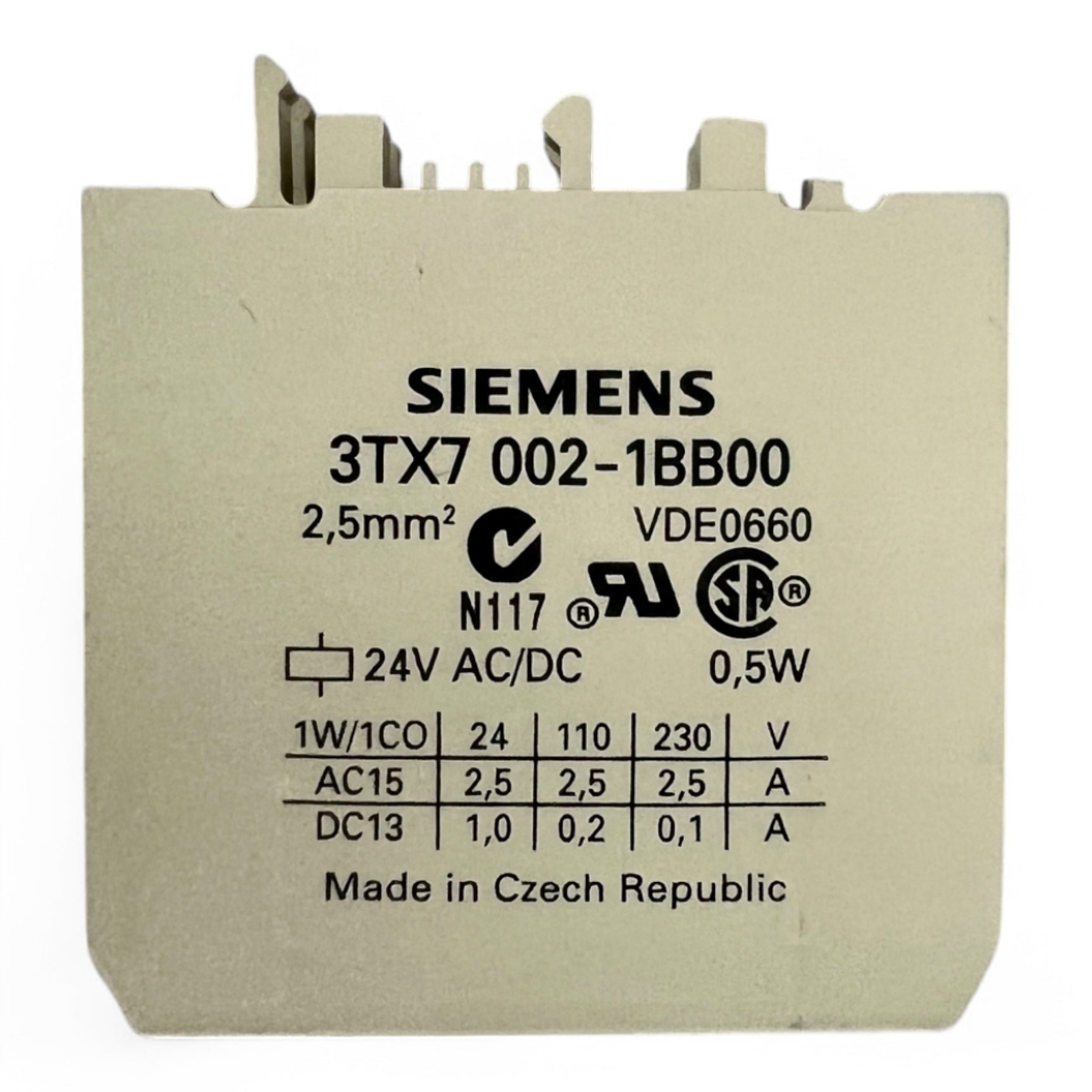 Siemens 3TX7 002-1BB00 Relaiskoppler 24V AC/DC – Ansicht 5