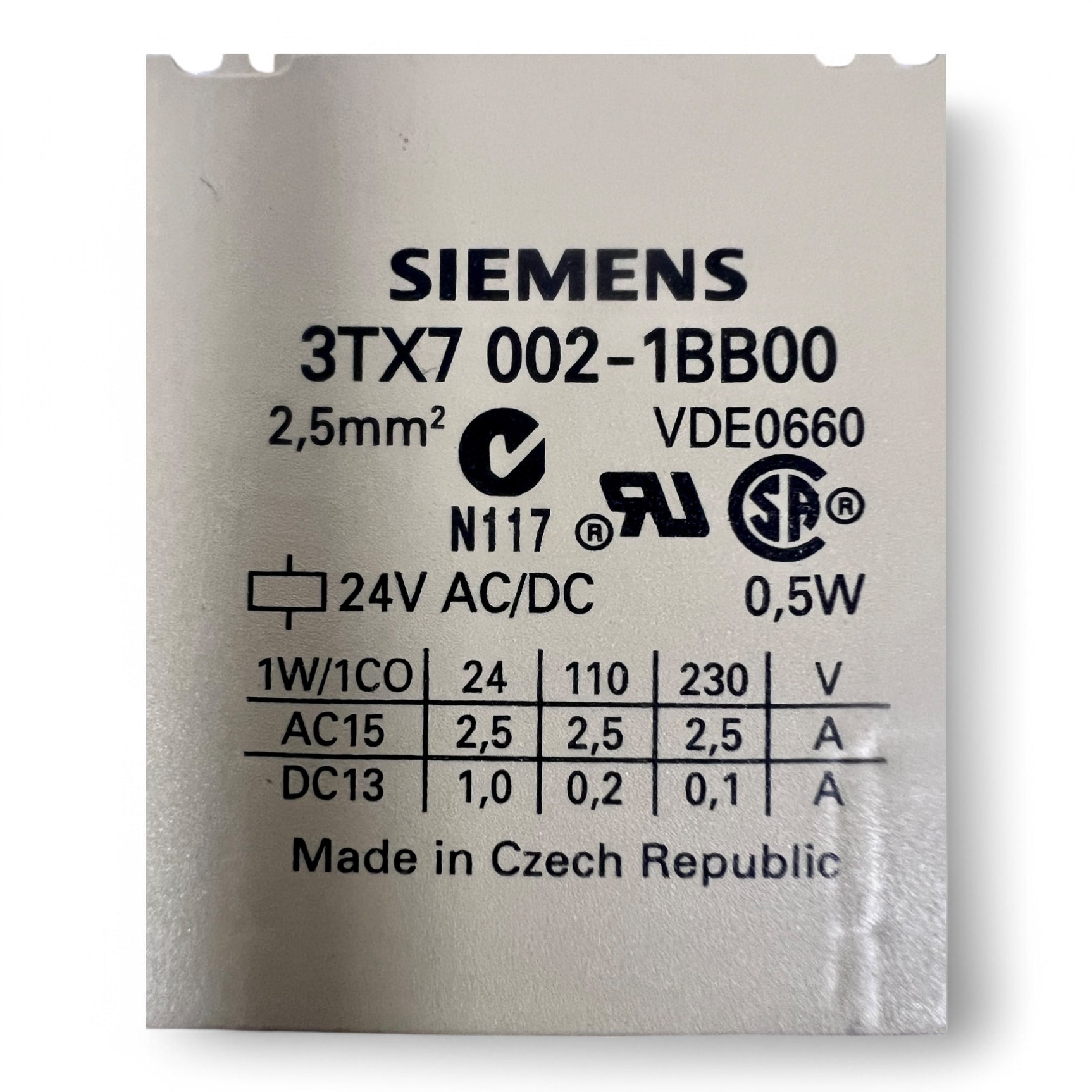 Siemens 3TX7 002-1BB00 Relaiskoppler 24V AC/DC – Ansicht 6