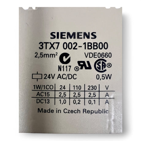 Siemens 3TX7 002-1FB02 Koppelrelais Art.-Nr. 3TX7002-1FB02 – Ansicht 6
