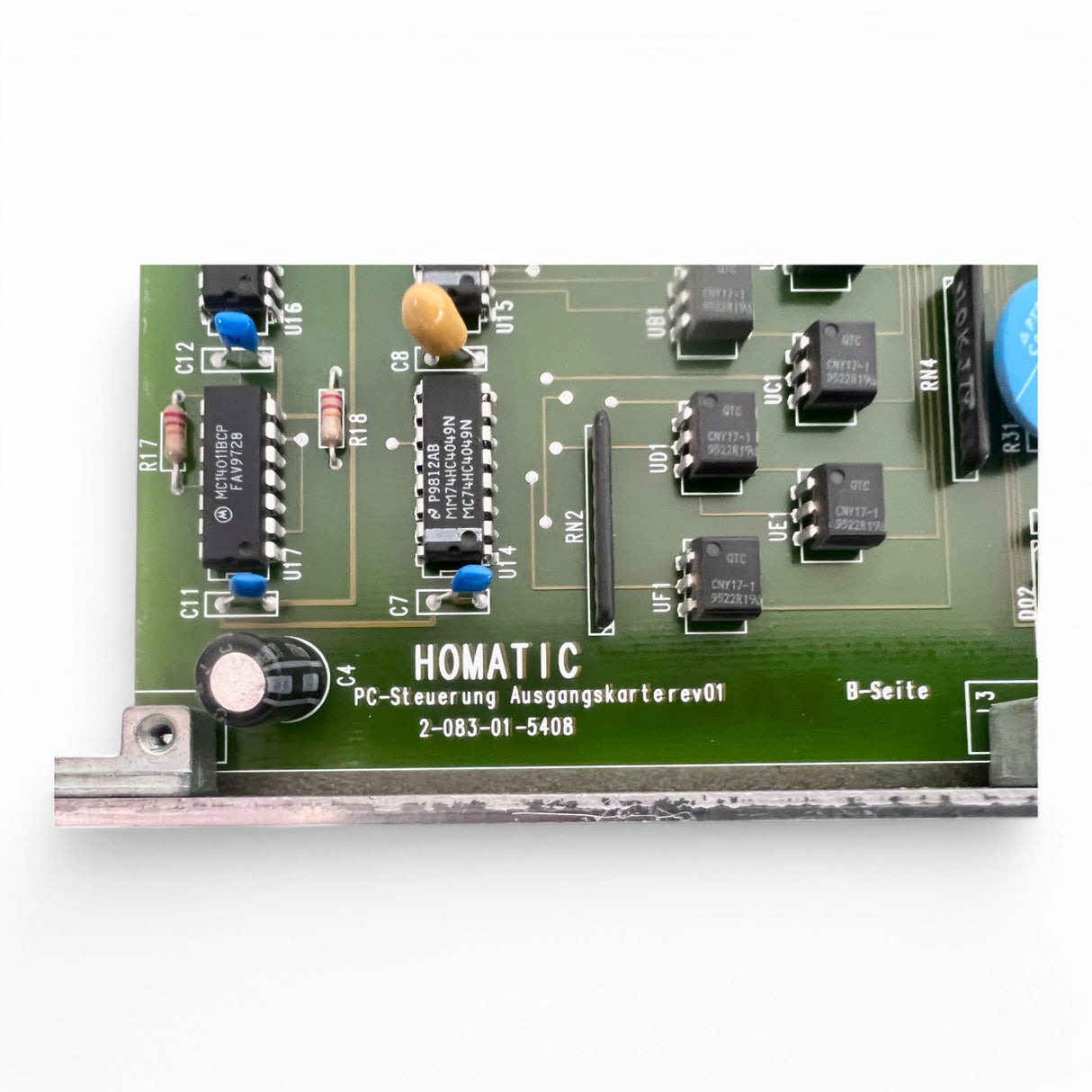 HOMAG Homatic Ausgangskarte 16A 24V PNP HC020 Art. 2-083-01-5408 Nr. H00121614 BAZ BOF – Ansicht 5