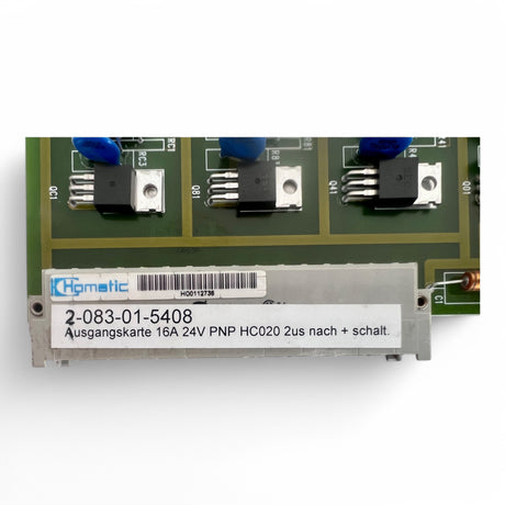 HOMAG Homatic Ausgangskarte 16A 24V PNP HC020 Art. 2-083-01-5408 Nr. H00112736 BAZ BOF – Ansicht 7