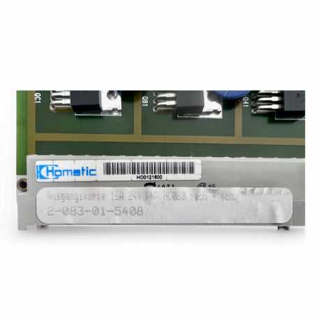 HOMAG HOMATIC Ausgangskarte 16A 24V PNP HC020 Art. 2-083-01-5408 –Serienn.: HO0121600 BAZ BOF – Ansicht 5