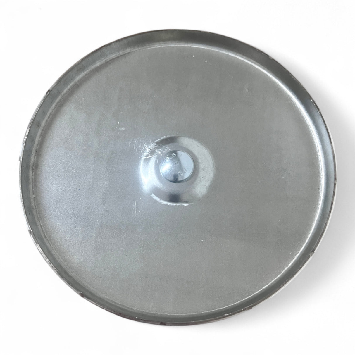 Filterronde Filterdeckel Deckel verzinkt für Filterschlauch D=200 mm mit Gewindebolzen M8x25 (4 Stück) – Ansicht 4