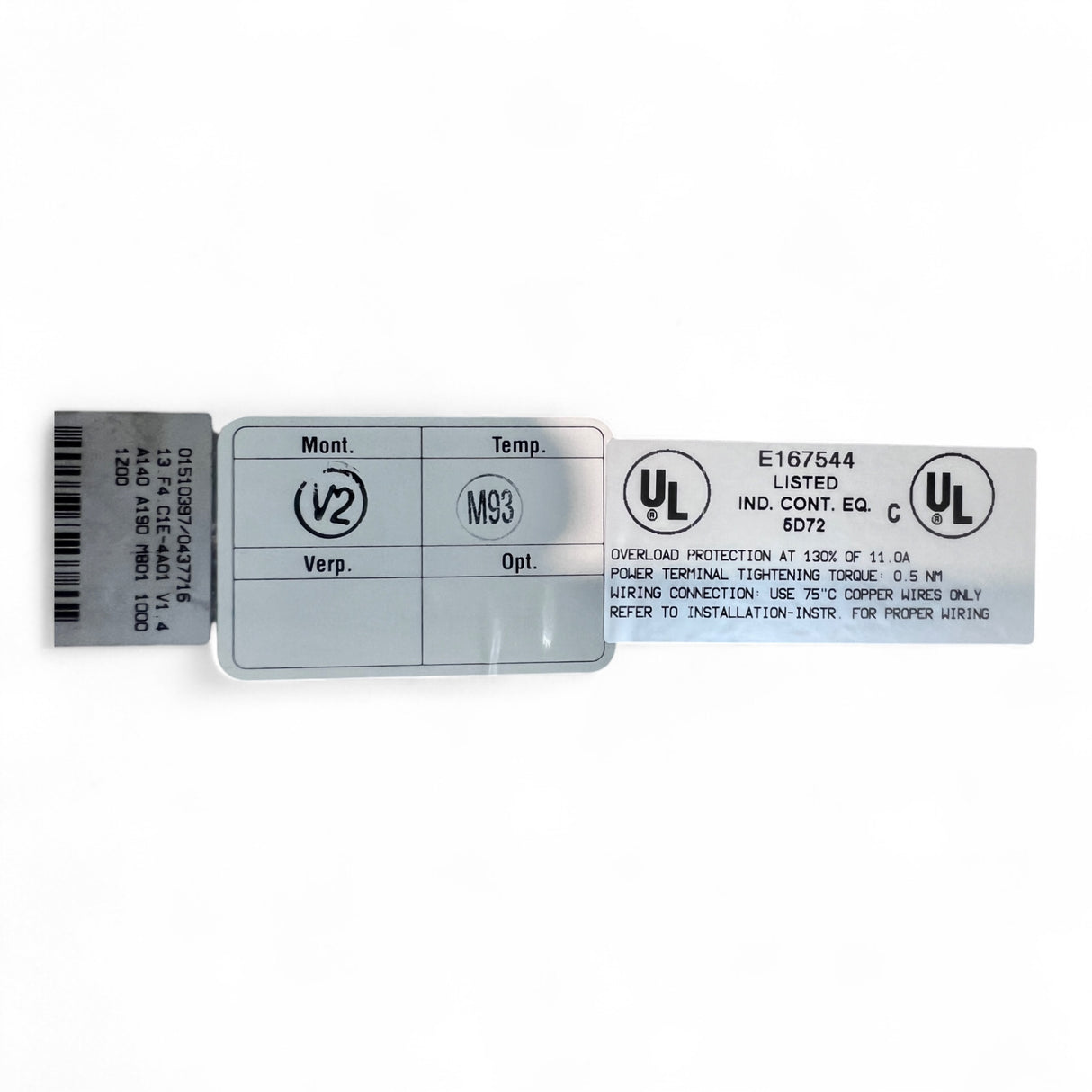 HOMAG KEB Frequenzumrichter COMBIVERT F4 13.F4.C1E-4A01.1/4 für 5,5 kW 400 V 50/60 Hz 4-008-39-0554 V16 – Ansicht 10