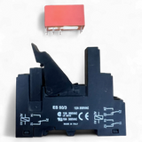 Schrack Relais RT424024 mit Sockel ES 50/3 – Relaisfassung | Relay Socket | Art.-Nr. ES50/3 – Ansicht 4