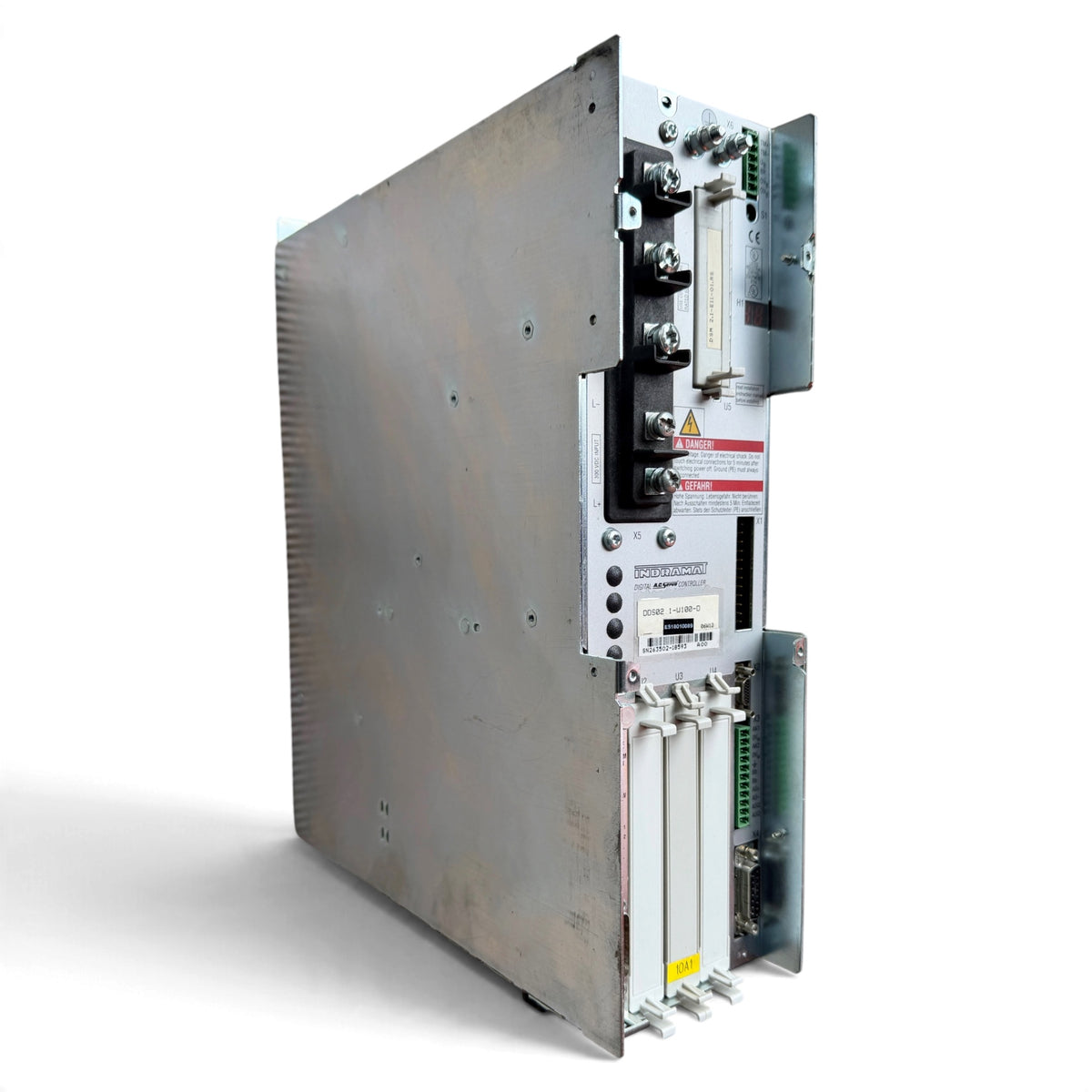 Indramat DDS02.1-W100-D, SN 263502-18593 – Seitenansicht schräg