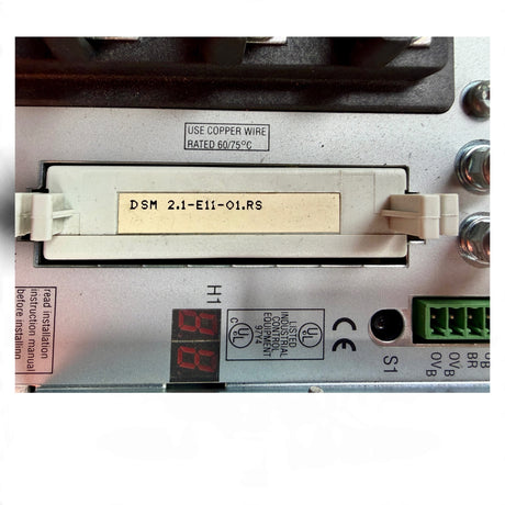 Indramat DDS02.1-W100-D, SN 263502-18593 – Typenschild