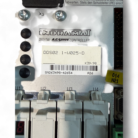 Bosch Rexroth Indramat Servoregler DDS02.1-W025-D für Homag BAZ 32 Digital AC Servo Controller Art.-Nr. DDS02.1-W025-D