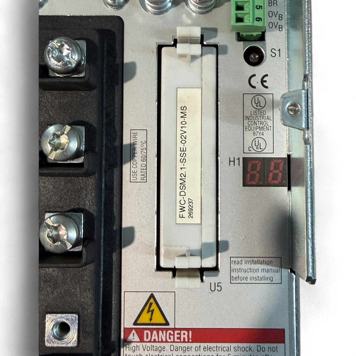 Bosch Rexroth Indramat Servoregler DDS02.1-W025-D für Homag BAZ 32 Digital AC Servo Controller Art.-Nr. DDS02.1-W025-D