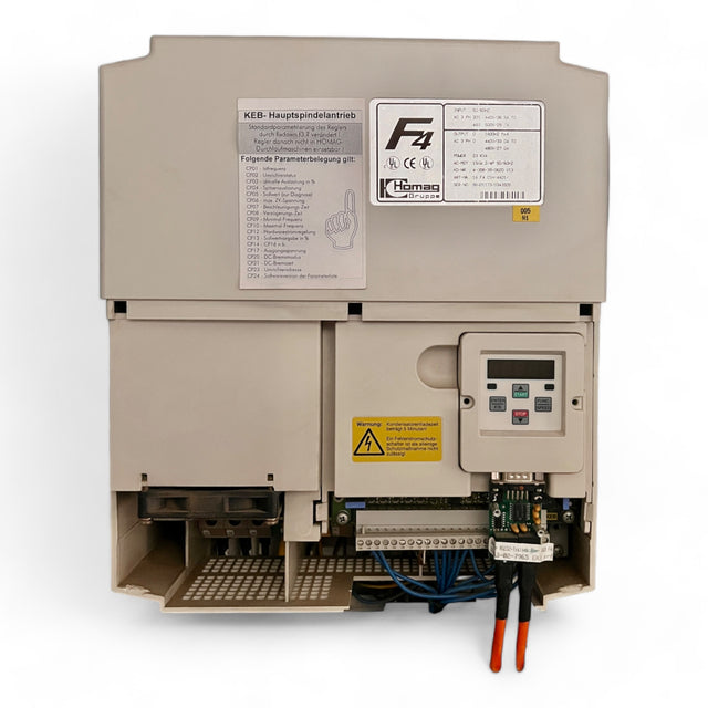 KEB Homag 15 F4 C1H-4A0 23 kVA , 15 kW Frequenzumrichter Inverter 4-008-39-0620 V13