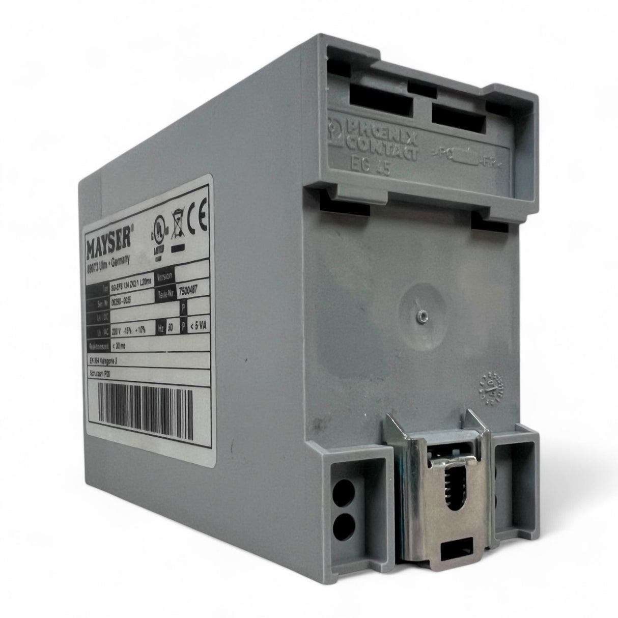 Mayser SG-EFS 134 ZK2/1 Sicherheitsrelais – Ansicht 5