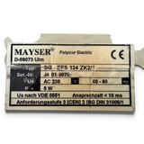 Mayser SG-EFS 134 ZK2/1 L20ms Sicherheitsschaltgerät Sicherheitsrelais