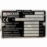 BECKER VT 4.40 DREHSCHIEBER-VAKUUMPUMPE – Ansicht 7