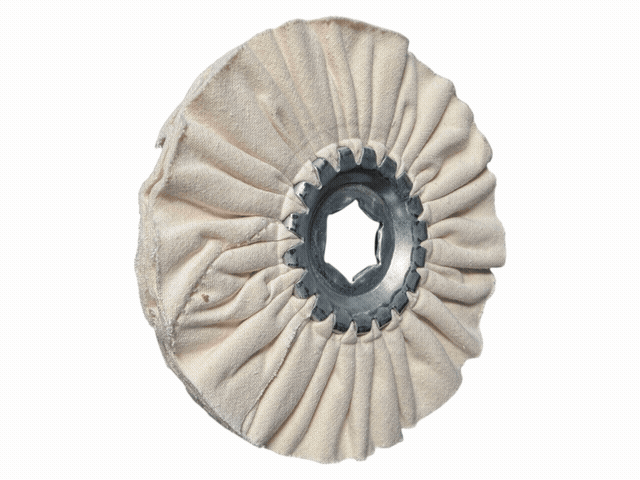 Schwabbelscheibe Polierring 120 × 19 Sechskant – Ersatz für HOMAG / BRANDT 4-005-15-0187 – Kantenanleimmaschine, FELDER G 300