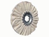 Schwabbelscheibe Polierring 120 × 19 Sechskant – Ersatz für HOMAG / BRANDT 4-005-15-0187 – Kantenanleimmaschine, FELDER G 300