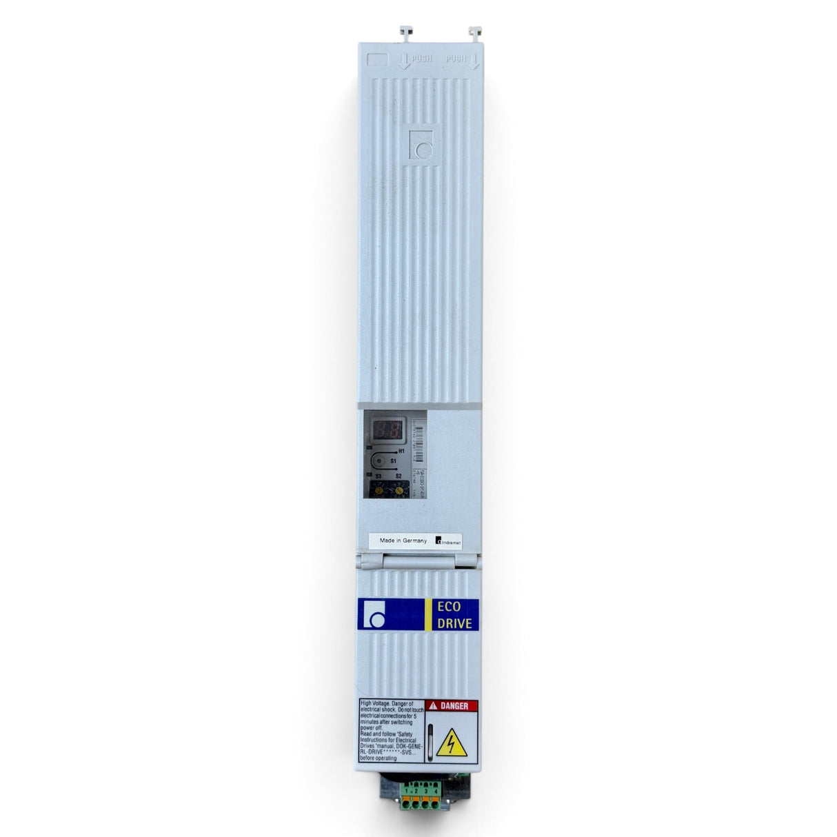 Rexroth Indramat EcoDrive03 Antriebsregelgerät DKC02.3-040-7-FW · SERCOS · 40 A · 3 AC 380–480 V · SN DKC023-10087